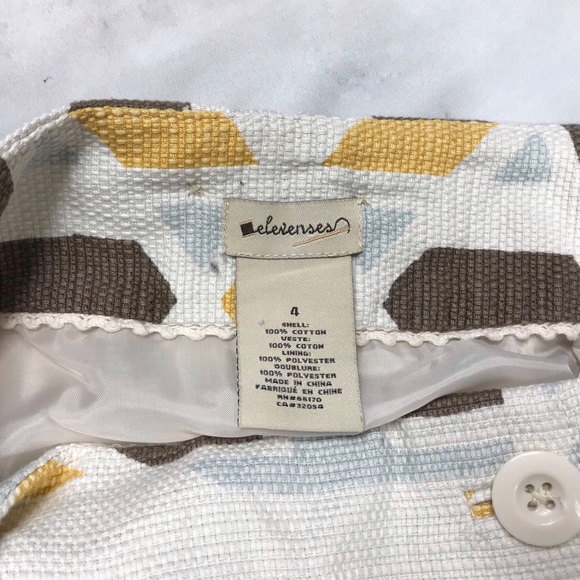 Anthropologie Elevenses Isabella Print Skirt - Picture 4 of 4